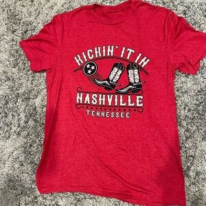 Nashville, Tennessee Red T-Shirt